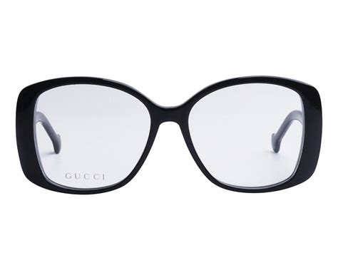 Gucci™ GG1236O 001 55 Black Eyeglasses 